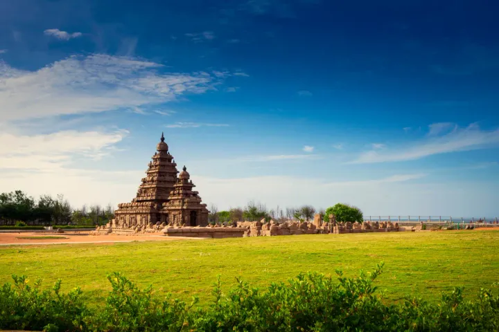Seashore Temple at Mahabalipuram